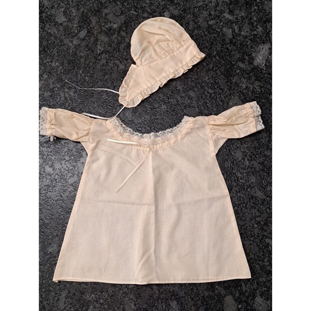 Pleasant Company American Girl Felicity Night Shift Gown & Cap Vintage 1991